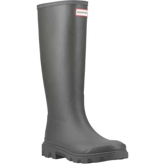 Hunter - Damen Gummistiefel "Downpour", Hoch geschnitten (Dunkel-Olive) - Image 2