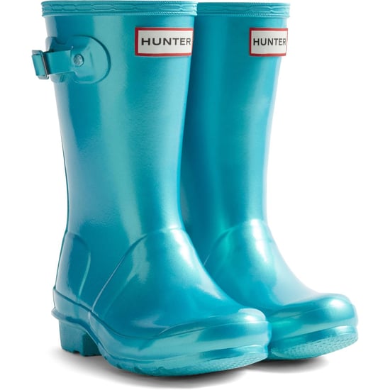 Hunter - Kinder Gummistiefel "Original", Perlmutt-Effekt (Pool-Blau) - Image 1