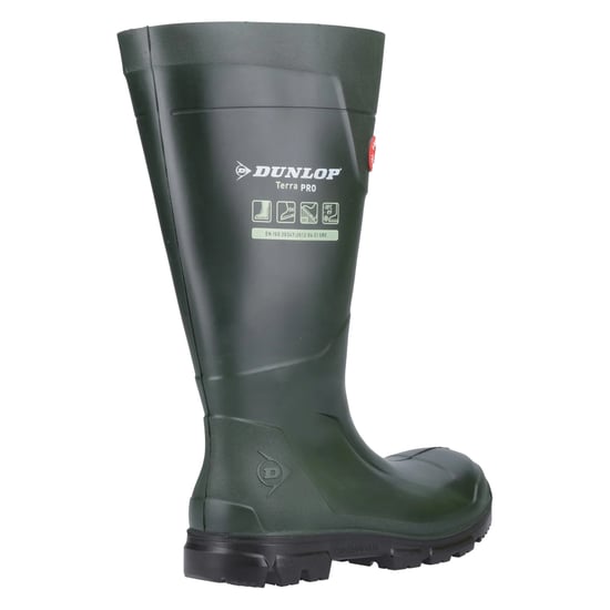 Dunlop - Herren/Damen Unisex Gummistiefel "Purofort TerraPRO" (Grün) - Image 2