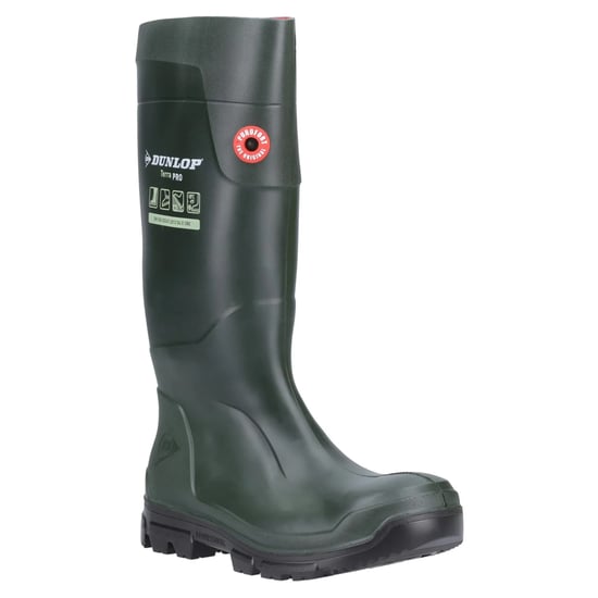Dunlop - Herren/Damen Unisex Gummistiefel "Purofort TerraPRO" (Grün) - Image 4