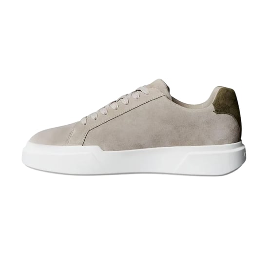 Calvin Klein - Sneaker für Herren, Wildleder, Klobig (Braungrau/Weiß/Grün) - Image 3