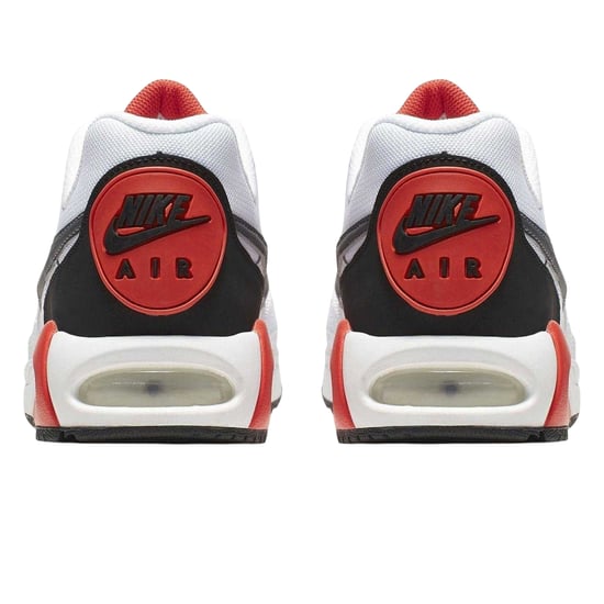 Nike - "Air Max" Sneaker für Herren, Leder (Weiß/Schwarz/Rot) - Image 2