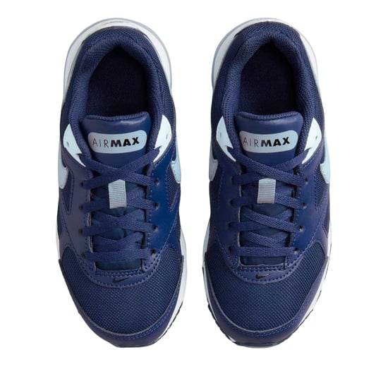 Nike - "Air Max" Sneaker für Jungen, Leder (Marine/Grau) - Image 4