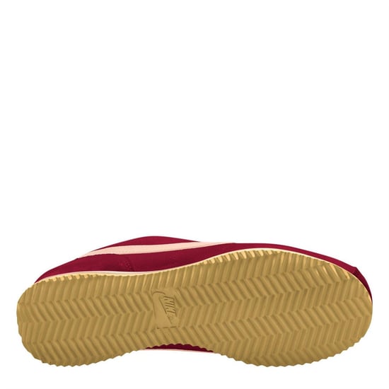 Nike - "Cortez" Sneaker für Damen, Wildleder (Team Rot/Pink) - Image 3