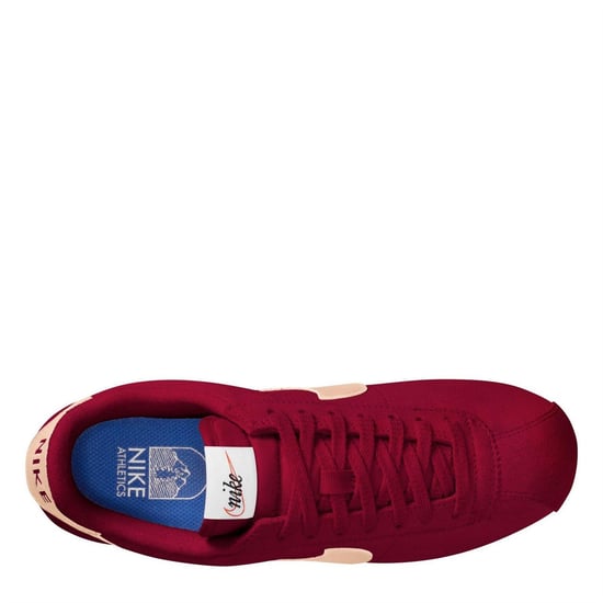 Nike - "Cortez" Sneaker für Damen, Wildleder (Team Rot/Pink) - Image 4