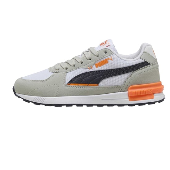 Puma - "Graviton" Sneaker für Kinder (Puma Weiß/Marine/Grau) - Image 2