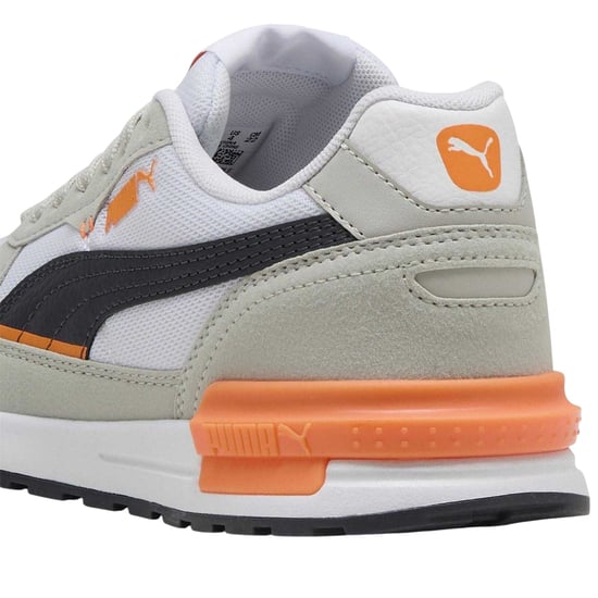 Puma - "Graviton" Sneaker für Kinder (Puma Weiß/Marine/Grau) - Image 3