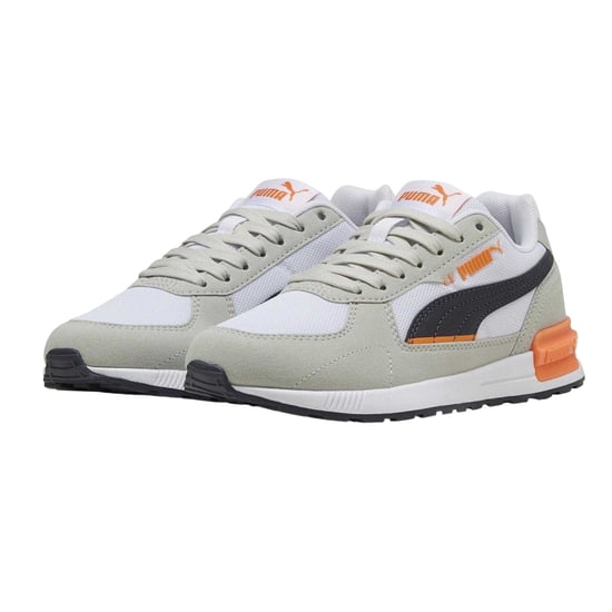Puma - "Graviton" Sneaker für Kinder (Puma Weiß/Marine/Grau) - Image 4