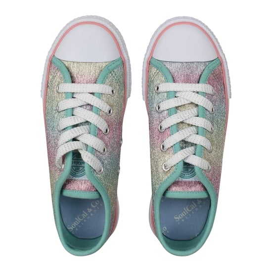 SoulCal - Klassisch Sneaker für Kinder, Canvas (Regenbogen) - Image 4