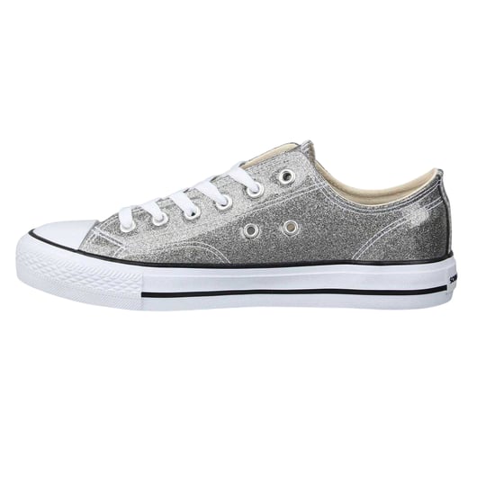 SoulCal - Sneaker für Damen, Canvas, Flach (Silber) - Image 2
