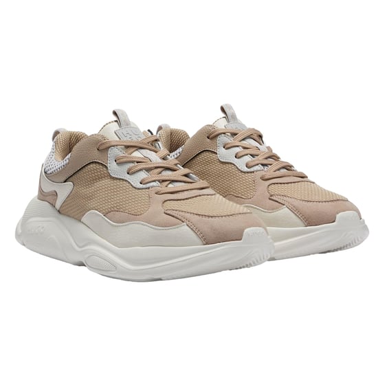 Hugo - "Leon" Sneaker für Herren, Netzmaterial (Mittelbeige) - Image 4