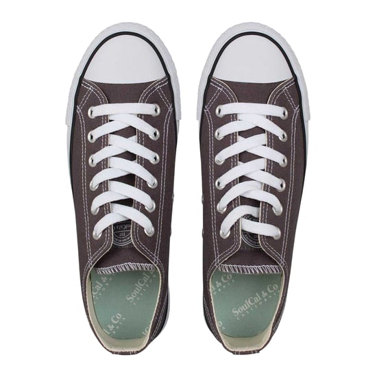 SoulCal - Sneaker für Damen, Canvas, Flach (Holzkohle) - Image 4
