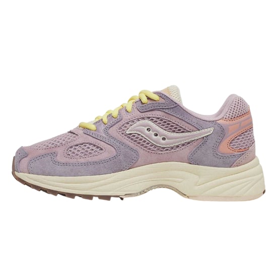 Saucony - "Grid Jazz 9" Schuhe für Herren, Wildleder (Veilchen) - Image 2