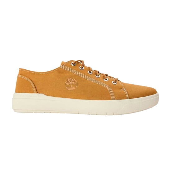 Timberland - "Seneca Bay" Sneaker für Herren, Canvas, Niedrig geschnitten, Plattform-Absatz (Fichte) - Image 1