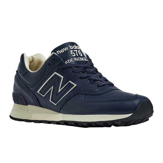 New Balance - "576" Sneaker für Damen, Leder, Niedrig geschnitten (Flugkapitänblau) - Image 1