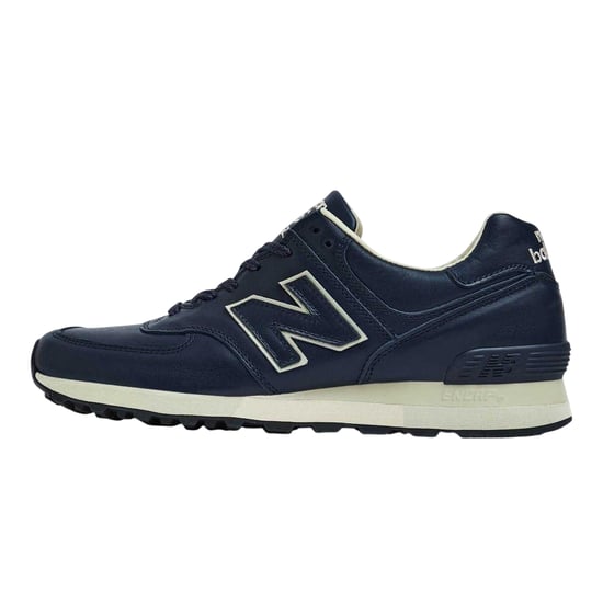 New Balance - "576" Sneaker für Damen, Leder, Niedrig geschnitten (Flugkapitänblau) - Image 2