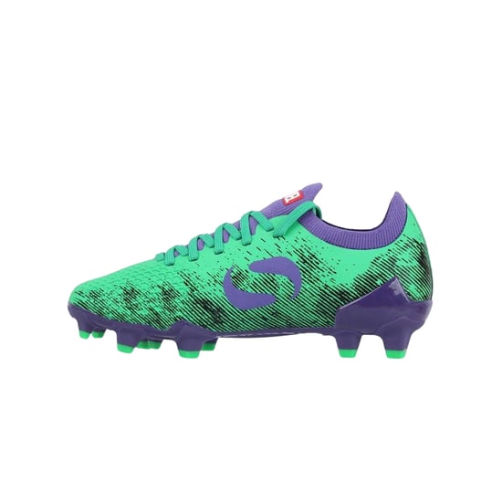 Sondico - "Sondico Blaze" Fußball-Stiefel für Kinder (Grün/Violett) - Image 3
