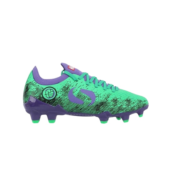 Sondico - "Sondico Blaze" Fußball-Stiefel für Kinder (Grün/Violett) - Image 4