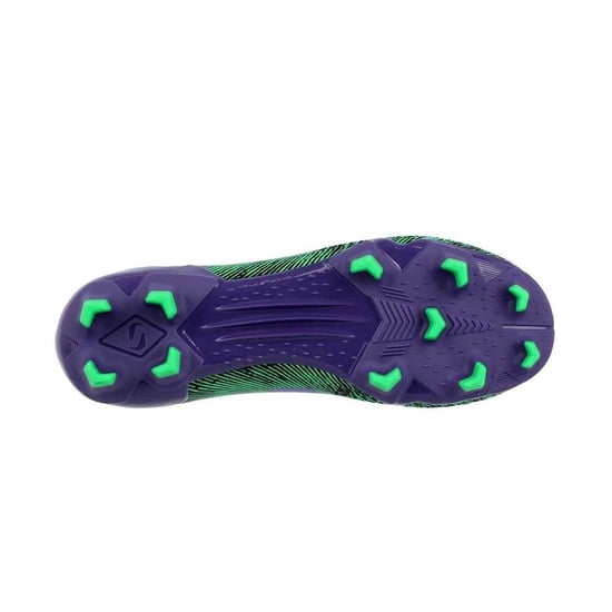 Sondico - "Sondico Blaze" Fußball-Stiefel für Kinder (Grün/Violett) - Image 5