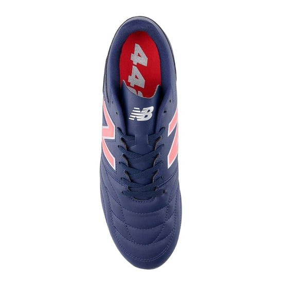 New Balance - Fußballschuhe mit festem Boden für Herren, Synthetischer Stoff (Marine/Rot) - Image 3