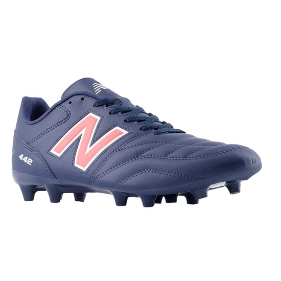 New Balance - Fußballschuhe mit festem Boden für Herren, Synthetischer Stoff (Marine/Rot) - Image 4