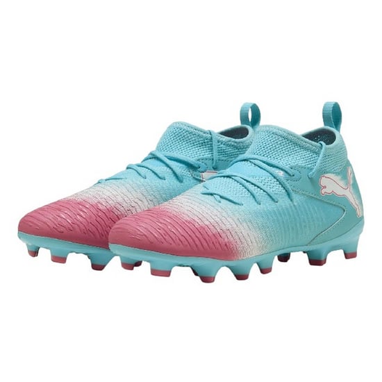 Puma - "Future 8 Ultimate" Künstlicher Boden Fußballschuhe für Kinder (Blau/Weiß) - Image 4