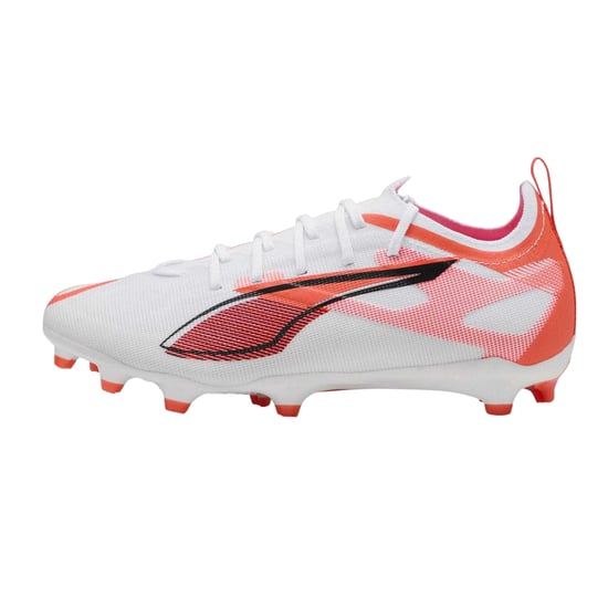 Puma - "Ultra Pro" Fußballschuhe mit festem Boden für Kinder (Puma Weiß/Orange) - Image 3
