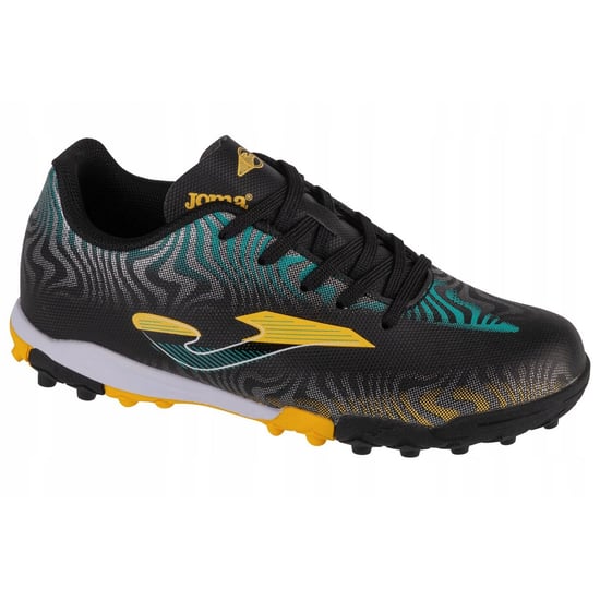 Joma - Kinder Künstlicher Boden Fußballschuhe "Evolution" (Schwarz/Gelb) - Image 1