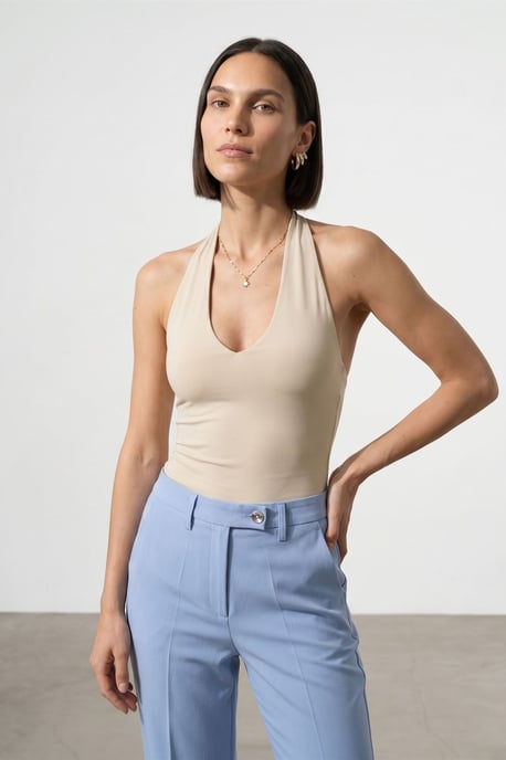 Halterneck Cut-Out Body - Image 4