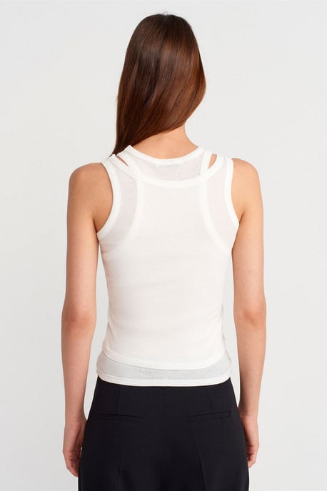 Baumwoll-Ripp-Crop-Cami - Image 2