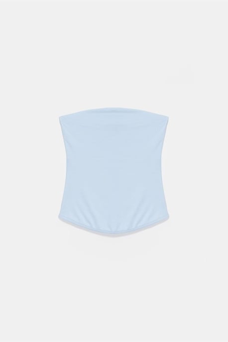 Damen Strapless Crop Bandeau-Top - Image 5