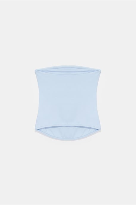 Damen Strapless Crop Bandeau-Top - Image 6