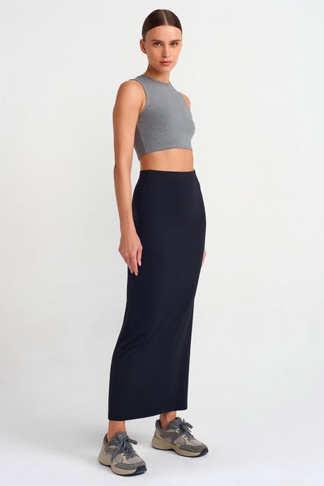 Rippstrick-Baumwoll-Crop-Top - Image 3