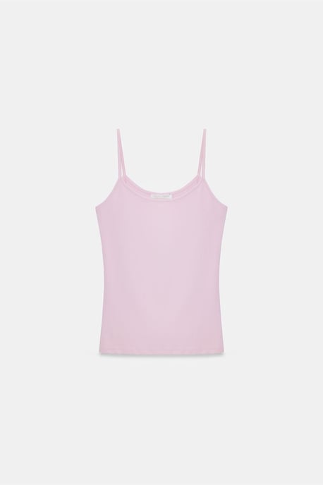 Schlanke Passform ärmellose Cami-Bluse - Image 5