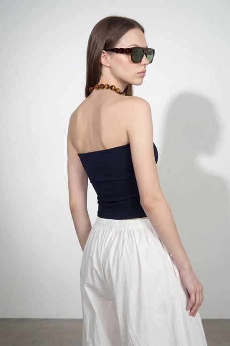 Damen Bandeau-Oberteil ohne Träger - Image 2