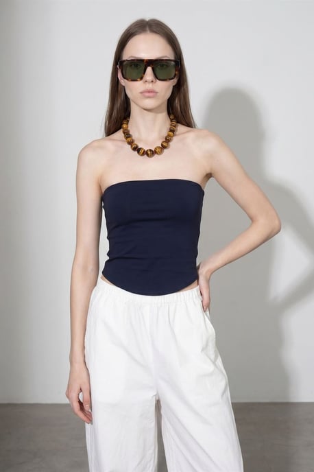 Damen Bandeau-Oberteil ohne Träger - Image 3