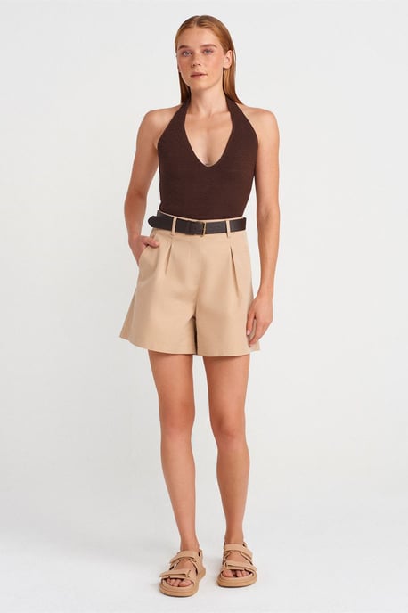 Rippstrick-Halsbande-Blouse - Image 4