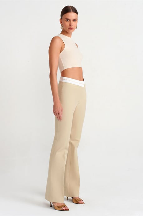 Rippstrick Baumwoll-Bustier - Image 4