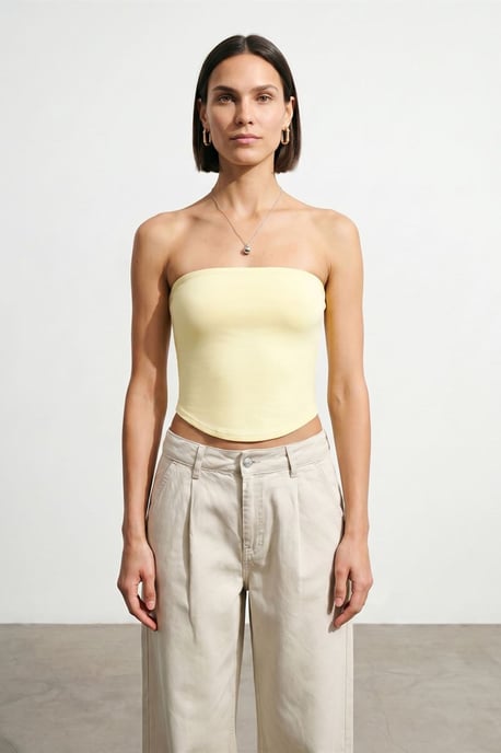 Damen Bandeau-Top ohne Träger - Image 3