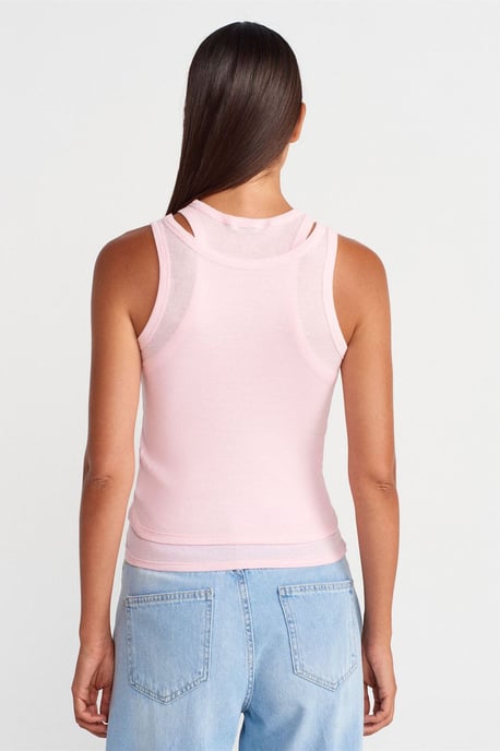 Baumwollribbed Crop Cami - Image 2