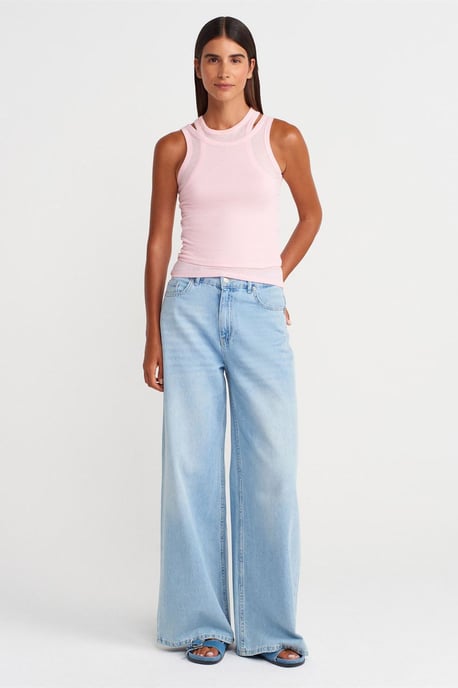 Baumwollribbed Crop Cami - Image 4