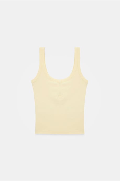 Rippenshirt Cami Bluse - Image 1