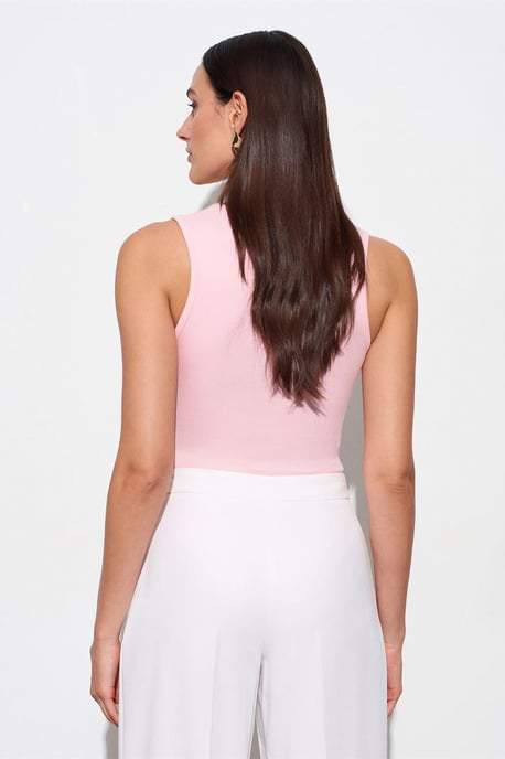 Ärmelloses Slim-Fit U-Ausschnitt Body - Image 2