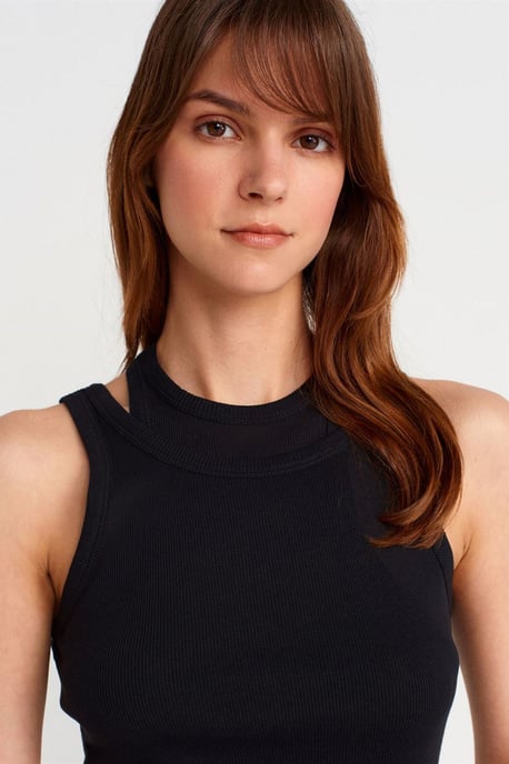 Baumwoll-Ripp-Crop-Cami - Image 3