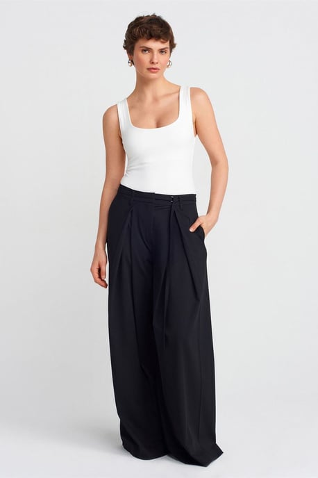 Ärmellose Slim-Fit Jersey-Bluse mit Quadrat-Ausschnitt - Image 3