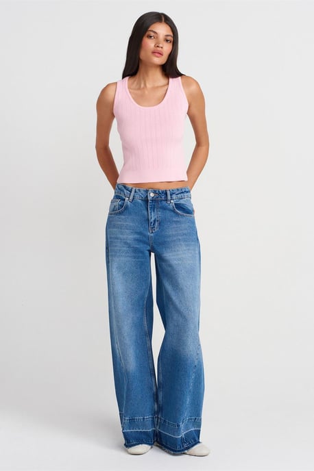 Rippentop ohne Ärmel im Slim-Fit Schnitt - Image 4