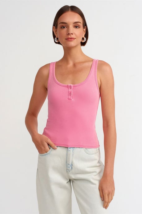 Ärmellose Slim-Fit-Jerseybluse - Image 2