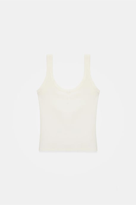Rippenshirt Cami Bluse - Image 5
