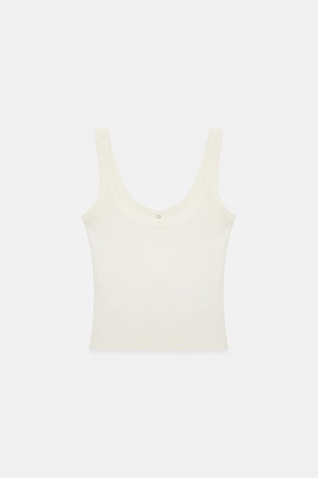 Rippenshirt Cami Bluse - Image 6