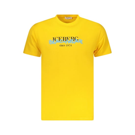 Ice Iceberg Beachwear Logo Gelbes T-shirt - Image 1
